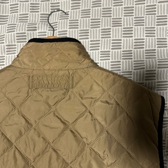 Vintage Levi’s Reversible Nylon Quilted Vest Black and Tan Men’s Unisex - Picture 11 of 16